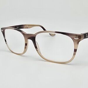 Ray-Ban RB5375 8107 Gradient Brown Havana Eyeglasses Frame w Flexhinge 53-18-145